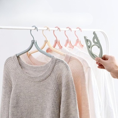 FoldingHanger Сгъваема закачалка, подвижна закачалка за дрехи - FoldingHanger