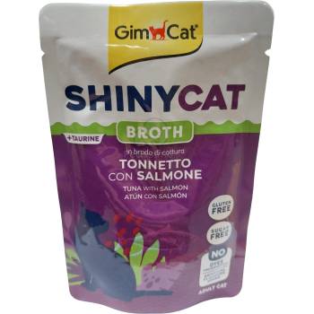 Gimborn GimCat Shinycat мокра храна за котки - риба тон, сьомга 70 г