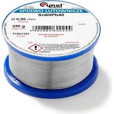 Cín 1.0mm 100g 60%Sn 40%Pb CYNEL – Zbozi.Blesk.cz