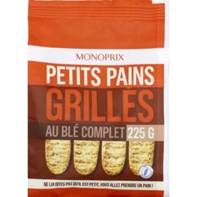 Monoprix Pšeničné Toasty 225g