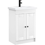 vidaXL Комплект мебели за баня Бяло 78, 5 x 37, 5 x 81 см (3404194)