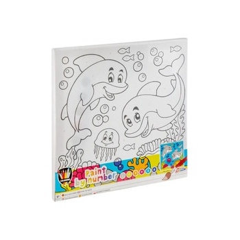 Malovaní podle čísel Delfíni