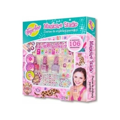 Toys Inn Stnux Manicure Studio 3 Pantera nail polishes in box STN 5966
