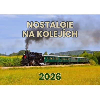 nástenný A3 Nostalgia na koľajách 2026