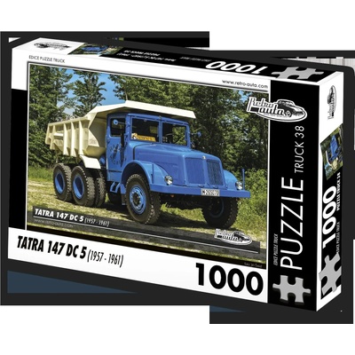 Retro cars - Puzzle TRUCK - Tatra 147 DC 5 (1957 - 1961) - 1 000 piese