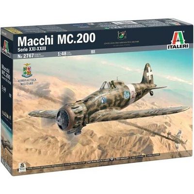 ITALERI Model Kit letadlo 2767 MACCHI MC.200 XXI serie 33-2767 1:48