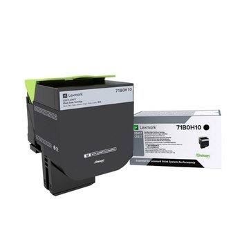Lexmark 71B0H10 тонер касета 1 броя Оригинал Черен (71B0H10) (71B0H10)