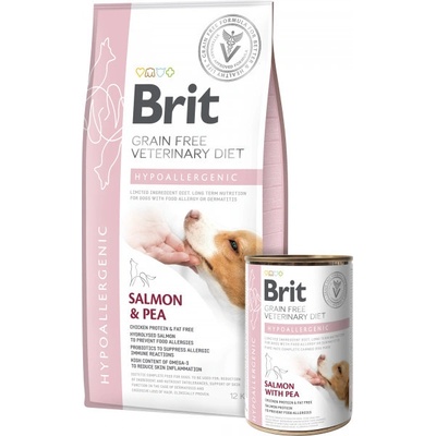 Brit Veterinary Diet Dog Grain Free Hypoallergenic 4 kg