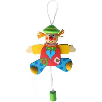 Woodyland Висяща играчка Подскачащият Джак Зелен (90981.2)