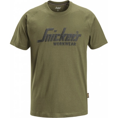 Snickers Workwear tričko khaki 25903100003