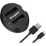 KingMa Двойно USB Зарядно за Panasonic CGA-S005E Батерии за Lumix LX3 FX50 FX9 Зарядно за батерии