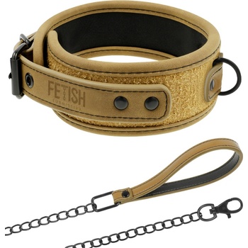 Fetish Submissive Origin Collar With Leash