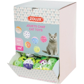Zolux s.a.s. Hračka kočka Display zvonící míček 1 ks
