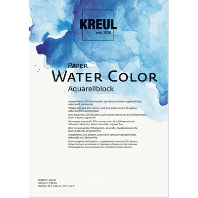 Kreul na akvarel A3 200 g 10 listov