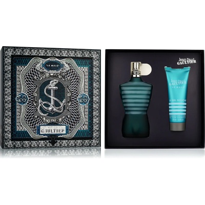 Jean Paul Gaultier Le Male комплект за мъже Eau de Toilette 125 ml + Душ гел 75 ml опция Cover with Anchor