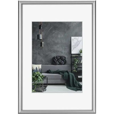 Hama rámeček hliníkový DETROIT, stříbrný, plexisklo, 70x100 cm