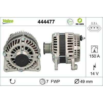 Alternátor VALEO 444477