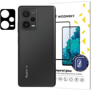 Wozinsky Закалено стъкло за камера 9H за Xiaomi Redmi Note 12 Pro+ - Черен KP26449