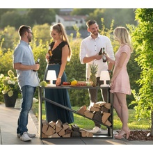 Westmann Rack 2 oceľový stojan na drevo 115 x 35 x 80 cm