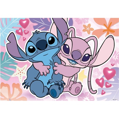 - Puzzle Disney Stitch and Angel - 300 piese