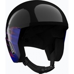 Salomon Детска скиорска каска Salomon Equipe Fis Jr black/flames