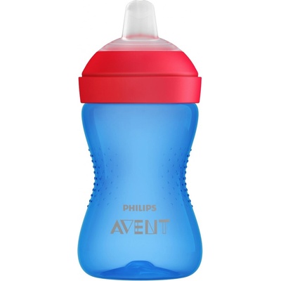 Philips Avent netekoucí hrníček s měkkým pítkem 300 ml modrý