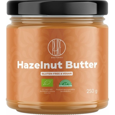 BrainMax Pure Hazelnut Butter 100% BIO 250 g