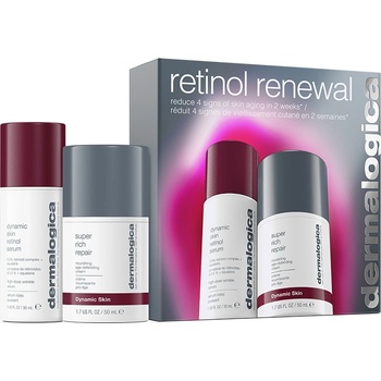 Dermalogica Retinol Renewal Set Dermalogica: Dynamic Skin Retinol Anti-Wrinkle Serum For Face 30 ml + Dynamic Skin Age-Defying Cream For Face 50 ml