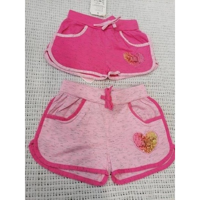 Kugo kraťasy ML7187 tmavě růžová