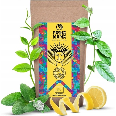 Pachamama Menta Limón BIO GUAYUSA TRÁVA CITRONOVÁ 250 g