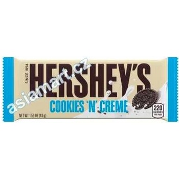 Hershey's cookies & cream bar 43 g
