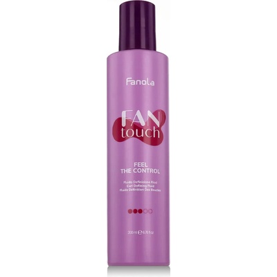 Fanola Fan Touch Feel The Control Fluid definujúci fluid pre vlnité a kučeravé vlasy 200 ml