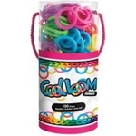 Formatex Cool Loom: Комплект за изработка на ластични гривни - 100 части (PAU0010)