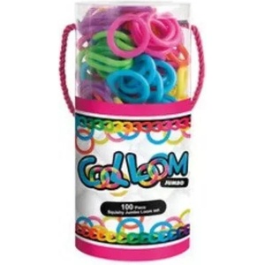 Formatex Cool Loom: Комплект за изработка на ластични гривни - 100 части (PAU0010)