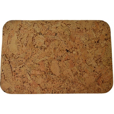 MAT prostírání obdélník oblé rohy 36x25cm korek 6ks