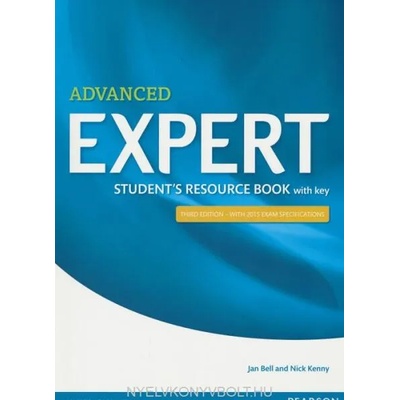 Expert Advanced 3rd Edition Student's Resource Book with Key | Jan Bell