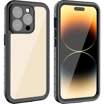 Apple iPhone 14 Pro Max REDPEPPER Водоустойчив / Удароустойчив Калъф + Скрийн Протектор - Черен, IP68