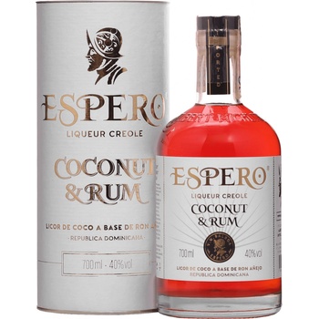 Ron Espero Coconut & Rum 40% 0,7 l (kazeta)