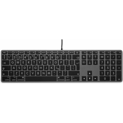 LMP Large Font Wired USB Keyboard for Mac 110 keys 24266