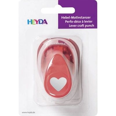 HEYDA Děrovač červený 15 mm - Srdce – Hledejceny.cz