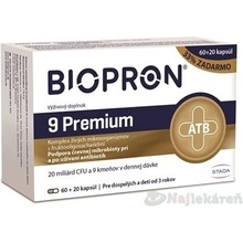 STADA Biopron 9 Premium 60+20 33% zadarmo 80 ks kapsúl