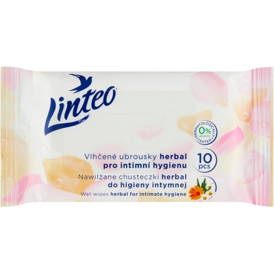 LINTEO Vlhčené obrúsky Linteo Satin intímne 10 ks