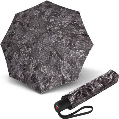 Knirps A.200 Medium Duomatic Viper Silver elegantný plne automatický dáždnik
