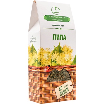 Jemeljanovská biofabrika Bylinný čaj Lípa 40 g