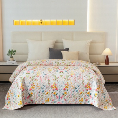 Textilomanie Prehoz na posteľ MILLEFLEUR, farebný 170 x 210 cm