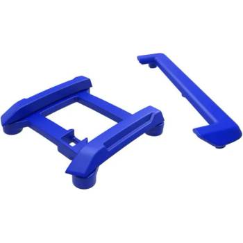 Traxxas Скидплейт Traxxas Mini Maxx Skid plate (roof)/ tailgate protector (blue)/ mounts (2)/ 3x8mm BCS (7) (fits #10711 body) TRX10717-BLUE (TRX10717-BLUE)