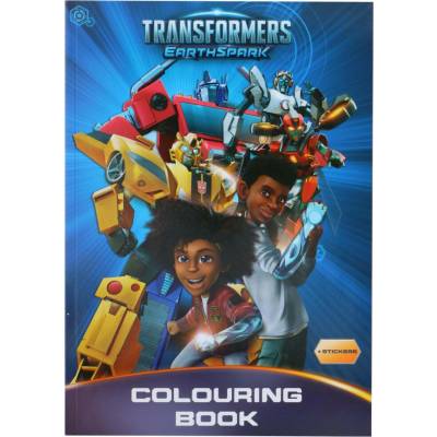 Omaľovánka Transformers A4 48strán 2str. nálepky-MOVEO