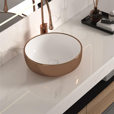 Inter Ceramic 41,5 cm white/rose gold (875RG)