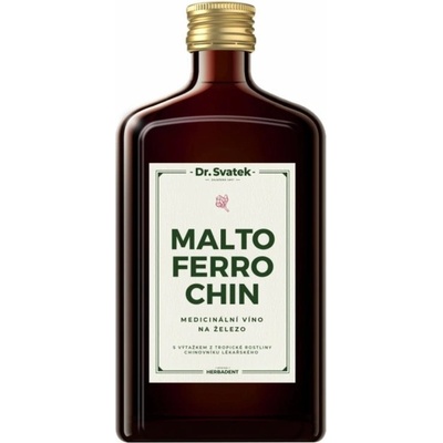 Dr. Svatek Maltoferrochin Medicinální víno 500 ml