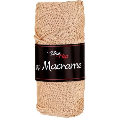 Vlna - Hep pp Macrame 4208 broskvově hnědá
